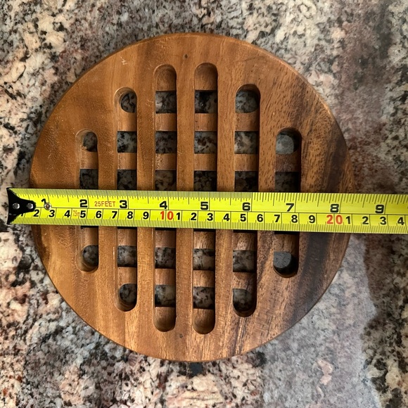 3 Wood Trivet, Hot Plates set - Picture 4 of 10